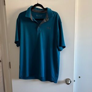 Under Armour Men's Blue Polo Shirt